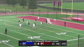 Goucher Women's Lacrosse at Bridgewater (Va.) 3/9/24