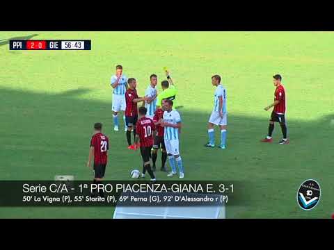 Serie C/A - higlights 1ª Pro Piacenza-Giana 3-1