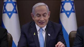 דברי ראש הממשלה בנימין נתניהו בפתח ישיבת הממשלה - 4/08/2024 (עדכוני משרד ראש הממשלה) - התמונה מוצגת ישירות מתוך אתר האינטרנט יוטיוב. זכויות היוצרים בתמונה שייכות ליוצרה. קישור קרדיט למקור התוכן נמצא בתוך דף הסרטון