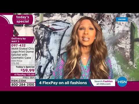 HSN | IMAN Global Chic Fashions 04.18.2021 - 05 AM