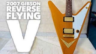 Video thumbnail for 2007 Gibson Reverse Flying V... Doubling Down on Different by Nick in the States