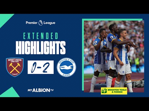 Extended PL Highlights: West Ham 0 Albion 2