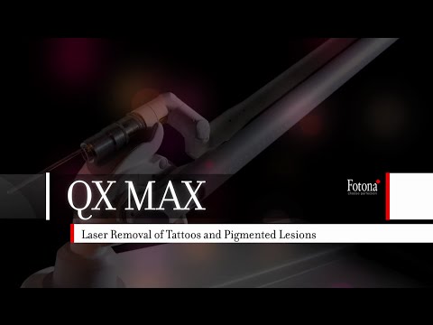 Laser tattoo and pigmented lesions removal with QX MAX