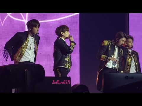 180922 BTS 'Love yourself tour' in Hamilton (Introductory ment)