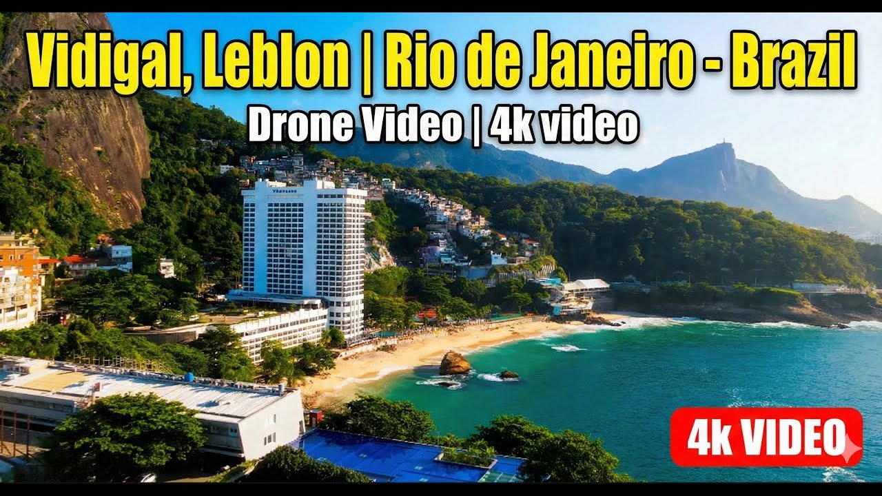 Vidigal, Leblon | Rio de Janeiro - Brazil | Drone Video