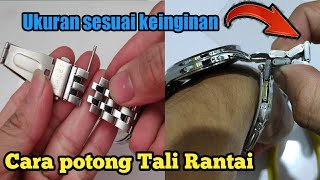 Download lagu Cara potong tali jam rantai sendiri sesuai ukuran tangan mp3