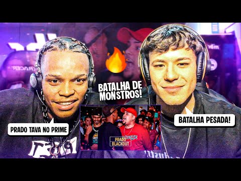 APOLLO E BLACKOUTT REAGEM A PRADO x BLACKOUT | 2 FASE | 77ª BATALHA DA NORTE