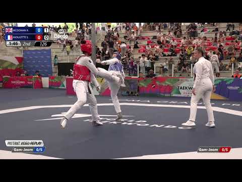 126 QF Women +67kg GBR MCGOWAN Rebecca FRA AVOULETTE Solene