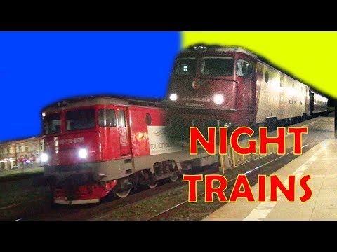 NIGHT TRAINS FROM CLUJ NAPOCA- ROMANIA-2019