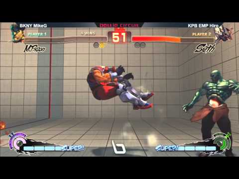 SSF4AE @ NLBC #34 - KPB EMP Hiro (M. Bison) vs BKNY MikeG (Seth)
