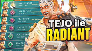 Download lagu sadece TEJO oynayıp, RADİANT oldum! | Valorant mp3