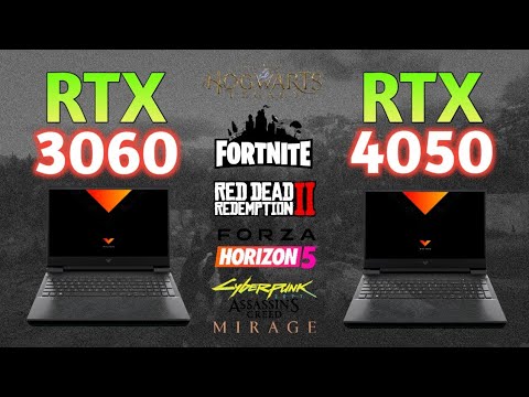 HP Victus RTX 3060 vs HP Victus RTX 4050 – Real Gameplay Benchmark