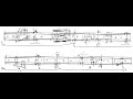 Magnus Lindberg - Twine for Piano (1988) [Score-Video]