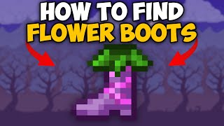 Terraria How To Get Flower Boots | Terraria Flower Boots 1.4.4.9