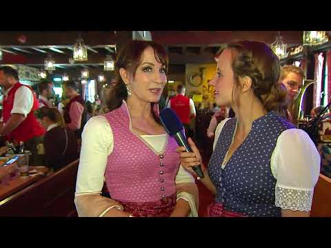 Wiesn-Promis: Anna Maria Kaufmann auf dem Oktoberfest 2017