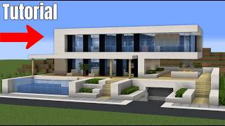 How To Build a Modern House In Minecraft #5 | Part 1