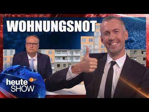 Explodierende Mieten: Was hilft gegen die Wohnungsnot? | heute-show vom 21.09.2018