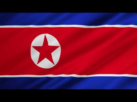 Flag of North Korea Waving [FREE TO USE]