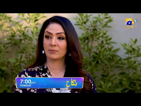 Nikah Episode 28 Promo | Tonight at 7:00 PM On Har Pal Geo