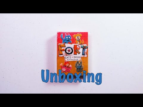 Fort Cats & Dogs Expansion Unboxing