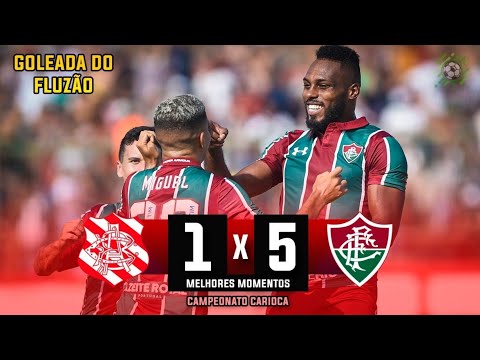 BANGU 1 X 5 FLUMINENSE  - MELHORES MOMENTOS