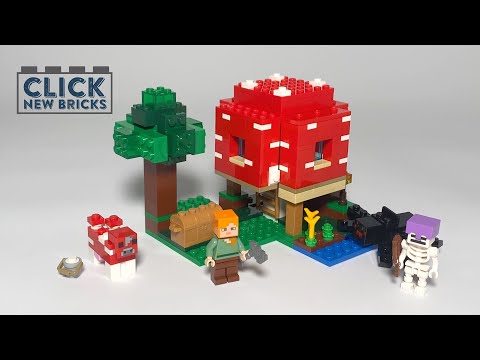 Конструктор «Грибной дом» 1078 (Minecraft 21179) / 272 детали