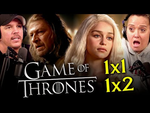 GAME OF THRONES Season 1, Episodes 1 & 2 REACTION | George R.R. Martin | HBO | A Song of Ice & Fire