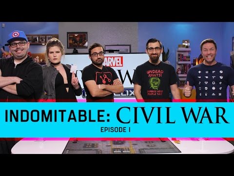 Indomitable: Civil War- Episode 1! | Scott Porter Joins Us as We Recreate Civil War with Heroclix!