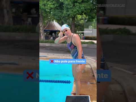 COMO PULAR NA PISCINA #shorts