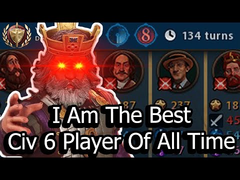 DEITY Tagmas Are So Insane I Declared War On Everyone And Still Won On Turn 134 - Civ 6 Byzantium