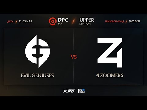 Evil Geniuses vs 4 Zoomers, Dota Pro Circuit 2021 NA S2, bo3, game 2 [Eiritel & Lost]