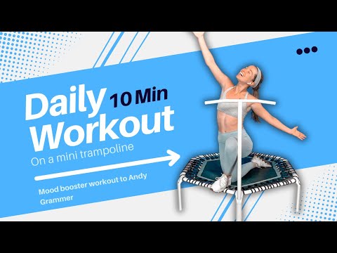 10-Minute Mood Boost Workout - Rebounding Workout