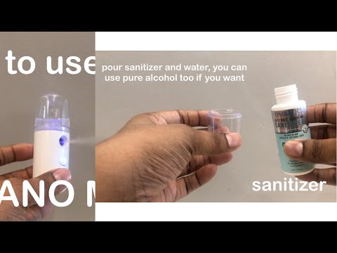 How to Use Nano Mist Sprayer | Malaysia