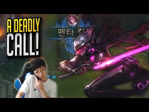 PENTAKILL While on the Phone - Smeb's Stream Highlights (Translated)