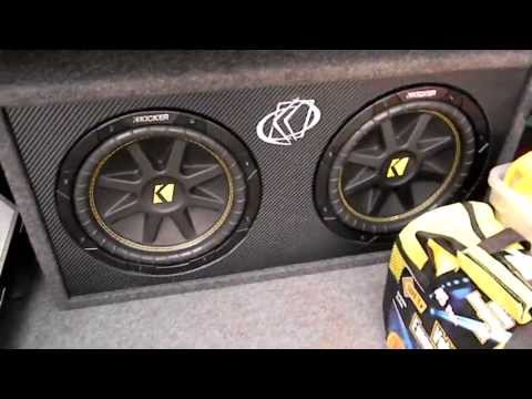 Dual 10" Kicker Subwoofer & 1200W Kicker Amp Review
