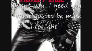 Mötley Crüe- (Piece of your Action) with lyrics