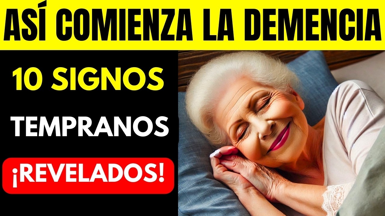 Las 10 SEÑALES TEMPRANAS De DEMENCIA Que NUNCA DEBES IGNORAR y Cómo MEJORAR los SÍNTOMAS