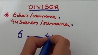 Cálculo de Divisor Trabalhista: passo a passo simples e objetivo (pós reforma trabalhista)