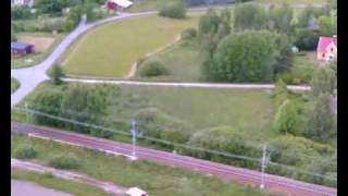 preview picture of video 'Camera flight with RC plane Sky hawk TW742'
