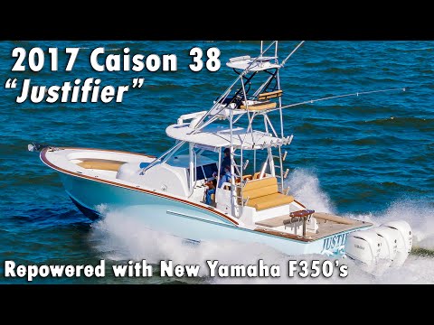 2017 Custom Carolina 38 CC Justifier Video