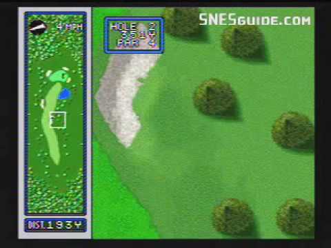 Hole in One Golf Super Nintendo