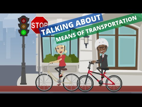 Talking about transport - Practice English Conversation!