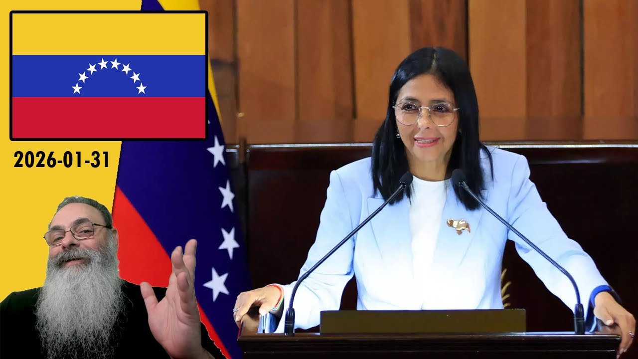 #Venezuela 2026-01-31: DELCY anuncia ANISTIA a TODOS os PRESOS POLÍTICOS e FECHAMENTO do HELICOIDE