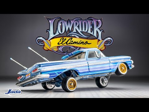 1959 Chevy El Camino from rusty to awesome Low Rider Jada Custom