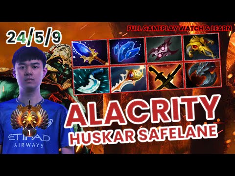 NGS.AlaCrity Huskar Gameplay - Dota 2 Patch 7.31b Full Gameplay
