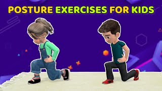 IMPROVE KIDS POSTURE AT HOME - EASY AND SIMPLE EXERCISES