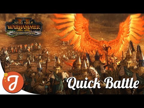 Teclis Cairn Handle This | High Elves Vs Beastmen | Total War: WARHAMMER II