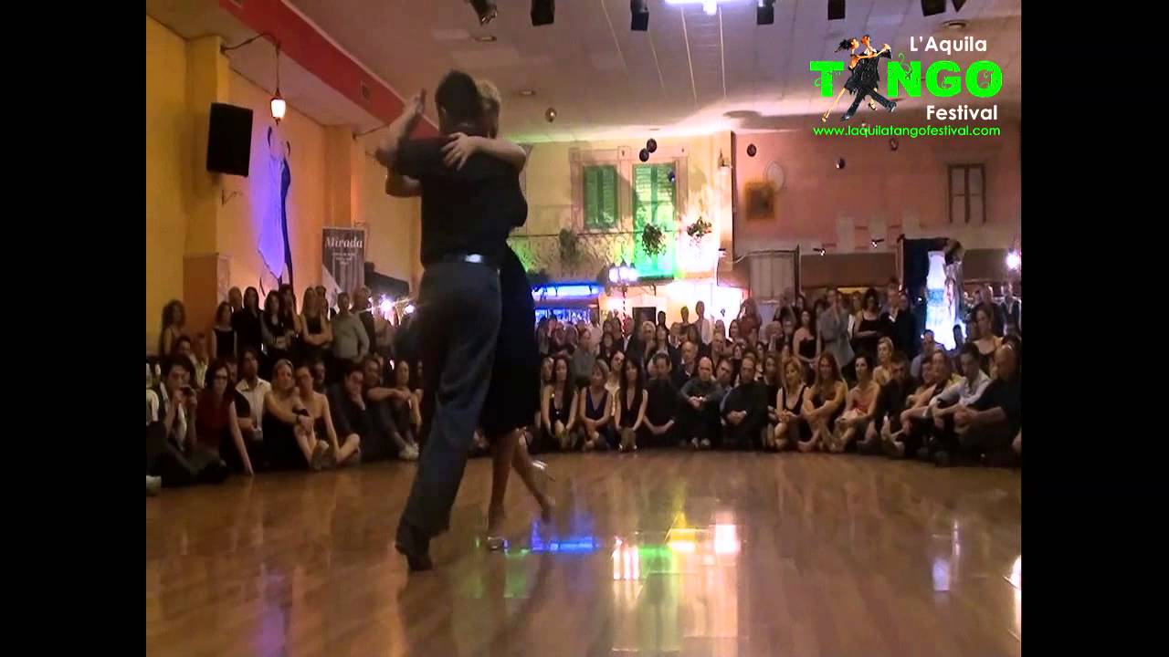 Carlitos Espinoza y Noelia Hurtado - Milonga 3/4 - International L'Aquila Tango Festival 2013