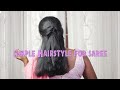 Easy hairstyle for saree | medium/short hair | Preity Neereekshan