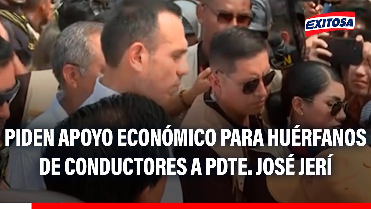 🔴🔵 Paro de transportistas: Piden apoyo económico para huérfanos de conductores asesinados